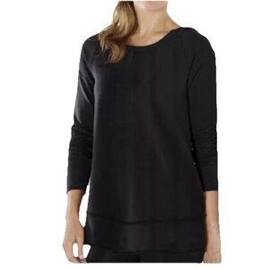 Soft Surroundings Beau Ville Hoodie Oversized Small Comfort Lounge‎ Athleisure